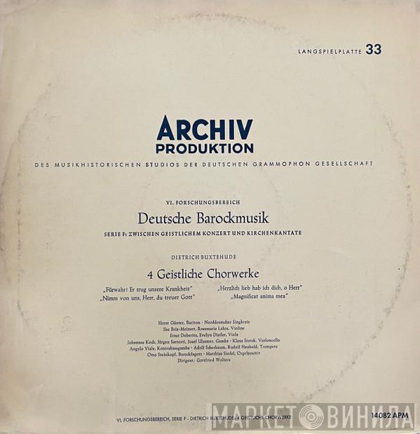 Dieterich Buxtehude, Norddeutscher Singkreis, Gottfried Wolters - Deutsche Barockmusik, Geistliche Chorwerke