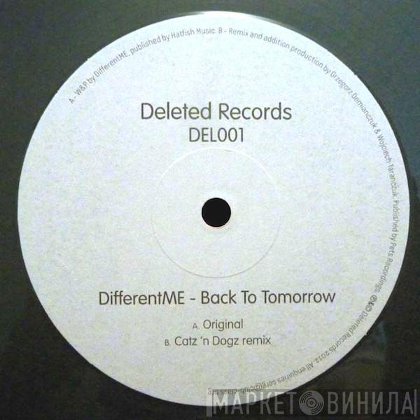 Differentme - Back To Tomorrow