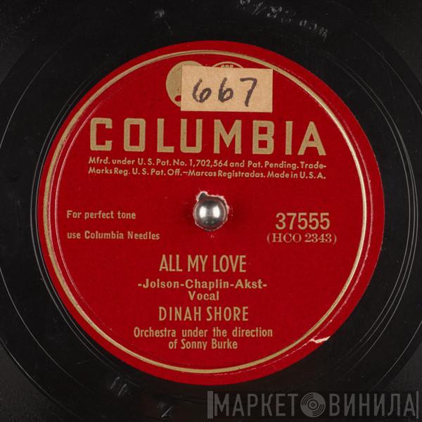  Dinah Shore  - All My Love / A Little Bit Longer