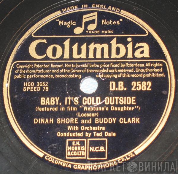 Dinah Shore, Buddy Clark  - Baby It's Cold Outside / My One And Only Highland Fling