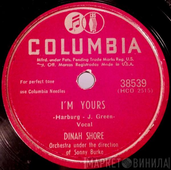  Dinah Shore  - I'm Yours / Through A Long And Sleepless Night