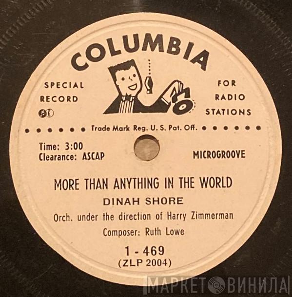  Dinah Shore  - More Than Anything In The World / It's So Nice To Have A Man Around The House