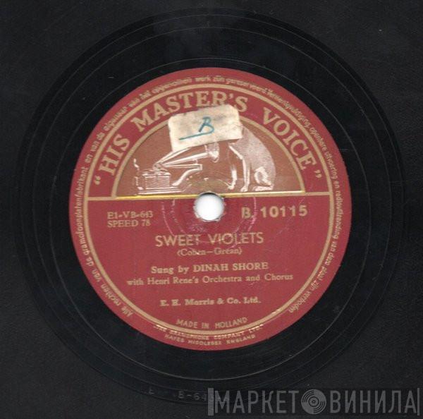  Dinah Shore  - Sweet Violets / 'Cause I Love You