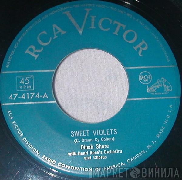  Dinah Shore  - Sweet Violets / If You Turn Me Down