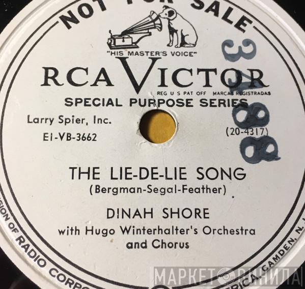  Dinah Shore  - The Lie-De-Lie Song / Oh, How I Need You Joe!