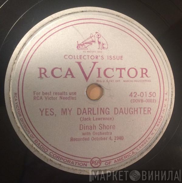  Dinah Shore  - Yes, My Darling Daughter / Blues In The Night