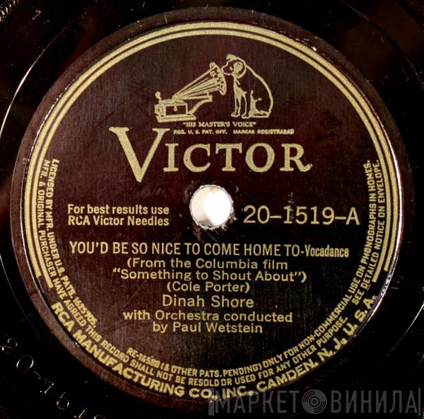  Dinah Shore  - You'd Be So Nice To Come Home To / Manhattan Serenade