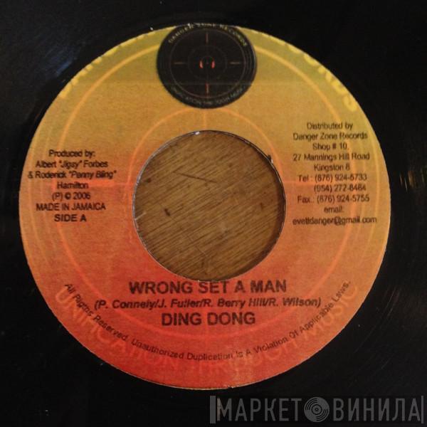Ding Dong, Mitch  - Wrong Set A Man / No Where To Run
