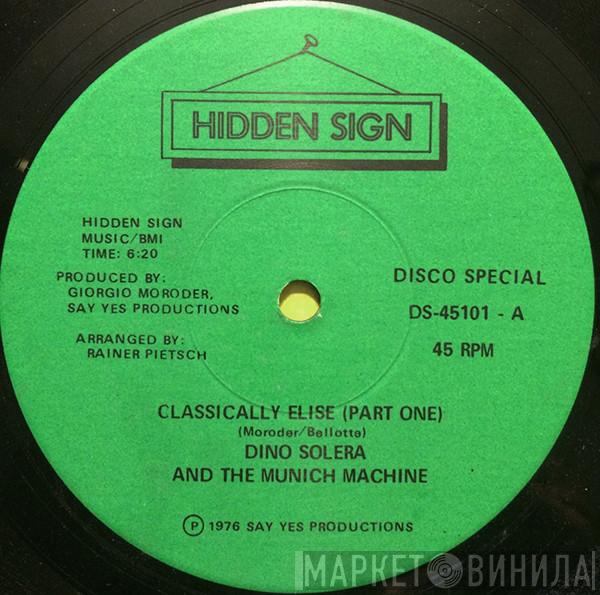 Dino Solera, Munich Machine - Classically Elise