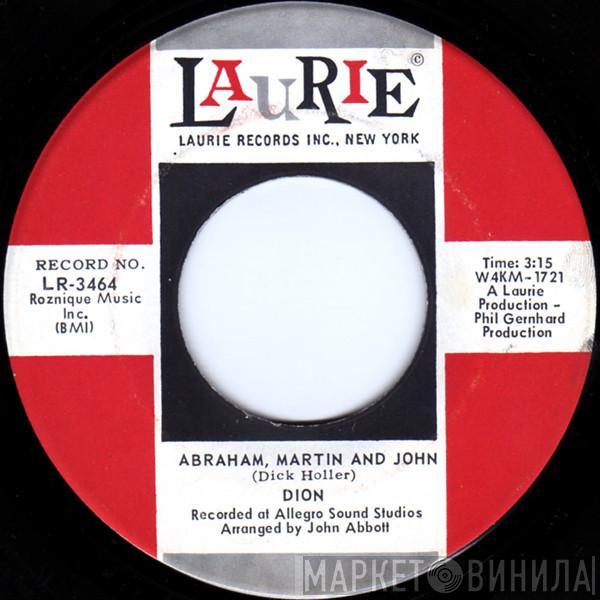  Dion   - Abraham, Martin And John / Daddy Rollin'