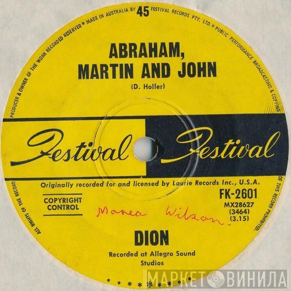  Dion   - Abraham, Martin And John / Daddy Rollin'