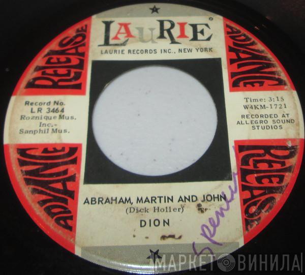 Dion   - Abraham, Martin and John / Daddy Rollin' (In Your Arms)