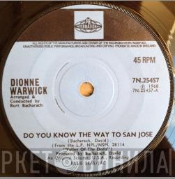 Dionne Warwick - Do You Know The Way To San Jose