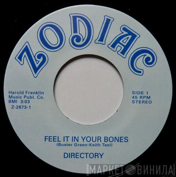 Directory  - Feel It In Your Bones / World And Creation