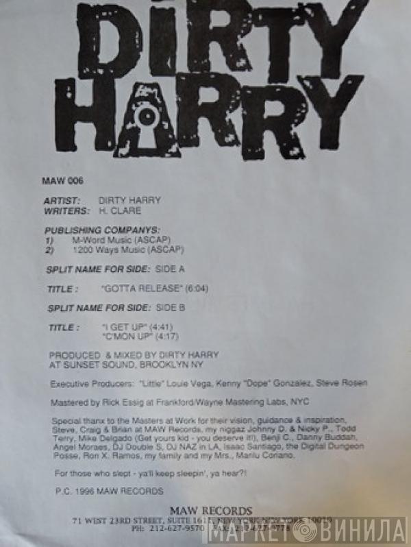 Dirty Harry  - Gotta Release