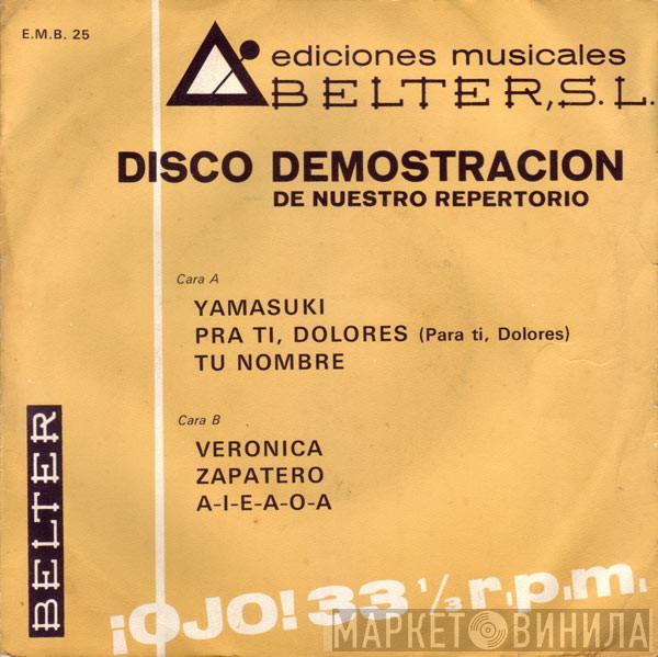  - Disco Demostración De Nuestro Repertorio