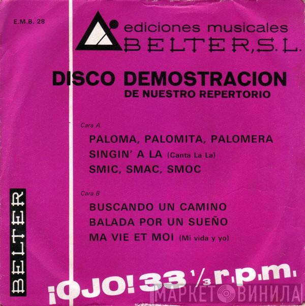  - Disco Demostración de Nuestro Repertorio