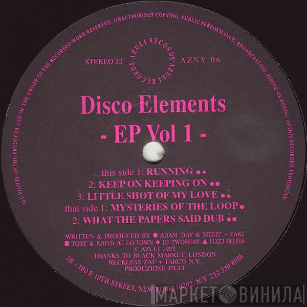 Disco Elements - EP Vol 1