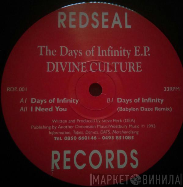 Divine Culture - The Days Of Infinity E.P.