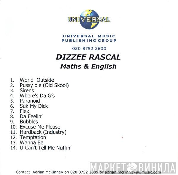Dizzee Rascal - Maths & English
