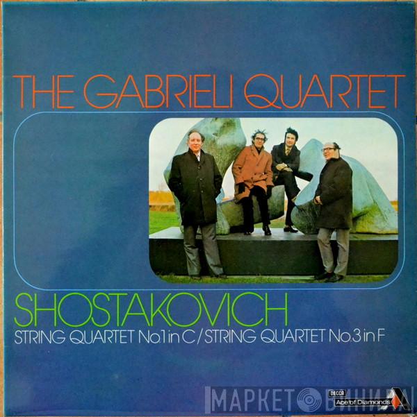 Dmitri Shostakovich, The Gabrieli String Quartet - String Quartet No.1 In C / String Quartet No.3 In F