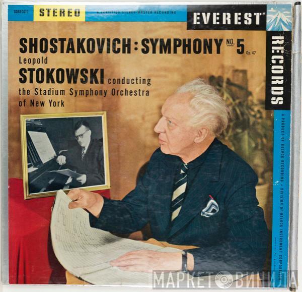 - Dmitri Shostakovich Conducting The Leopold Stokowski  The Stadium Symphony Orchestra Of New York  - Symphony No. 5, Op. 47