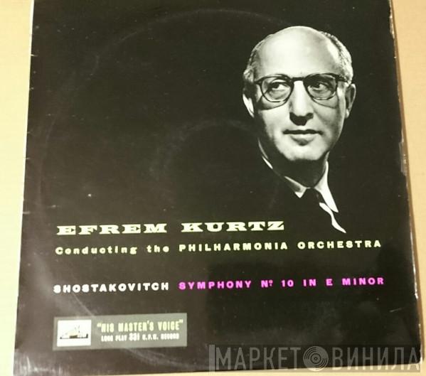 Dmitri Shostakovich, Efrem Kurtz, Philharmonia Orchestra - Symphony No. 10 In E Minor