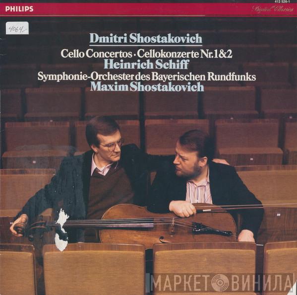 Dmitri Shostakovich, Heinrich Schiff, Symphonie-Orchester Des Bayerischen Rundfunks, Maxim Shostakovich - Cello Concertos Nos. 1&2