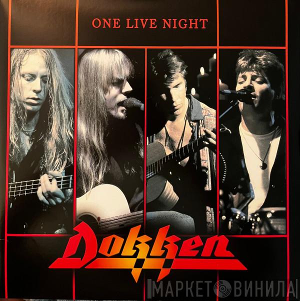 Dokken - One Live Night