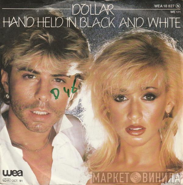  Dollar  - Hand Held In Black And White