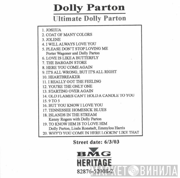  Dolly Parton  - Ultimate Dolly Parton