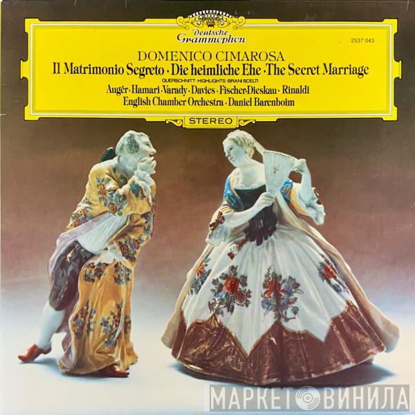 Domenico Cimarosa  - Il Matrimonio Segreto (Brani Scelti) = Die Heimliche Ehe = The Secret Marriage