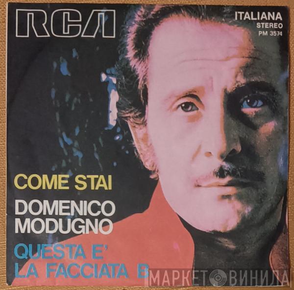  Domenico Modugno  - Come Stai