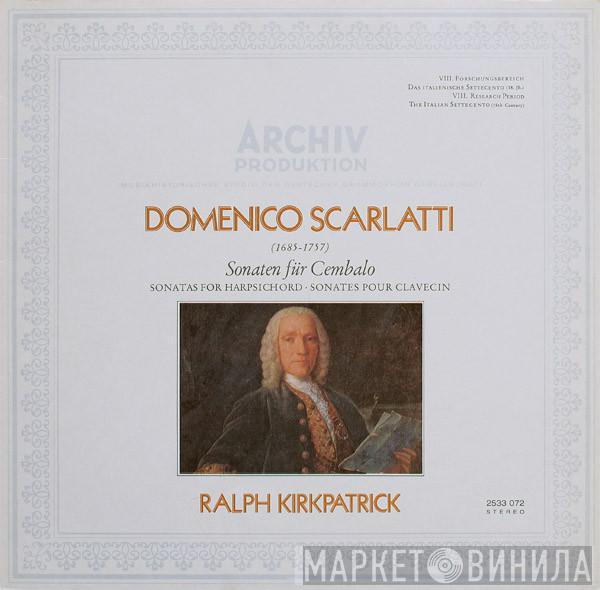 Domenico Scarlatti, Ralph Kirkpatrick - Sonaten Für Cembalo
