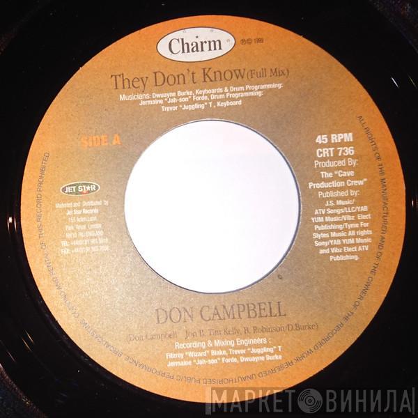 Don Campbell - They Don't Know