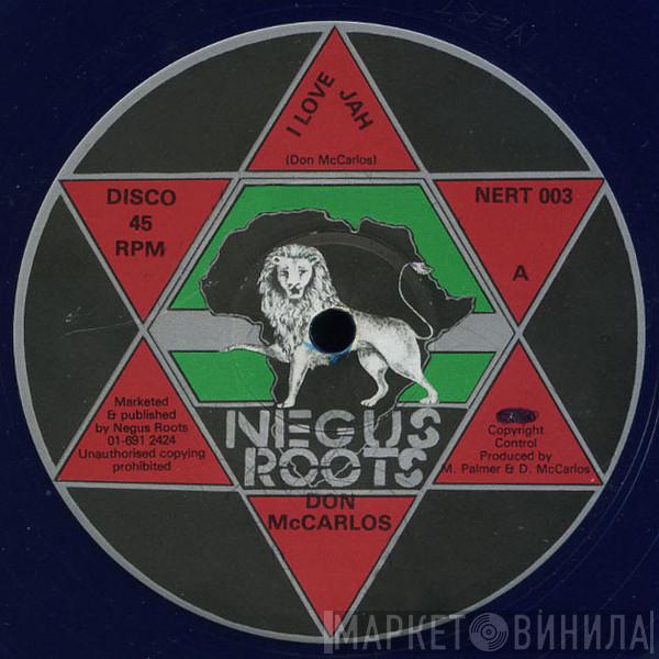 Don Carlos  - I Love Jah
