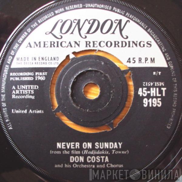 Don Costa's Orchestra And Chorus - Never On Sunday