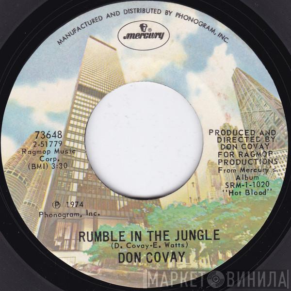 Don Covay - Rumble In The Jungle / We Can't Make It No More