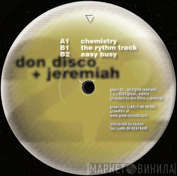 Don Disco & Jeremiah - Chemistry