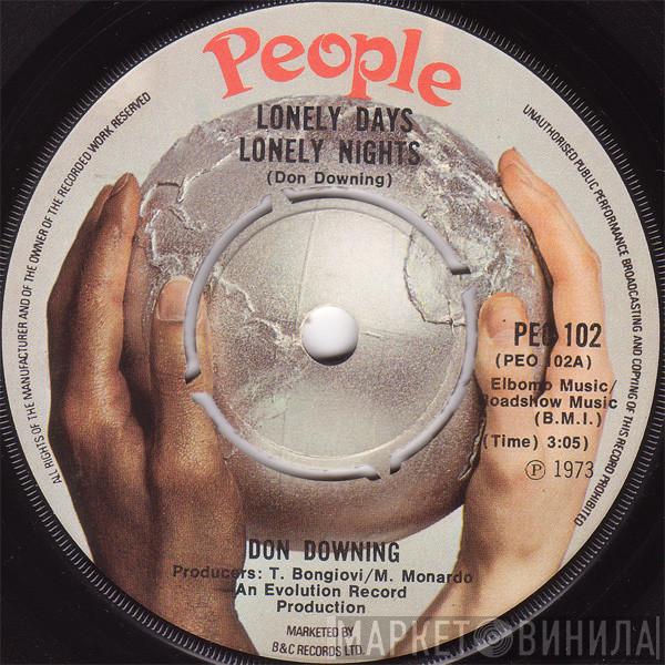 Don Downing - Lonely Days, Lonely Nights