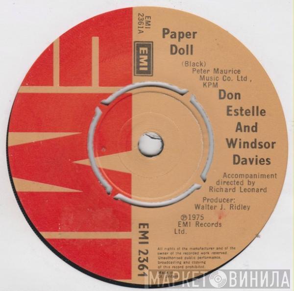 Don Estelle, Windsor Davies - Paper Doll