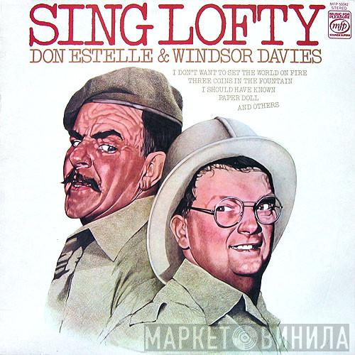 Don Estelle, Windsor Davies - Sing Lofty