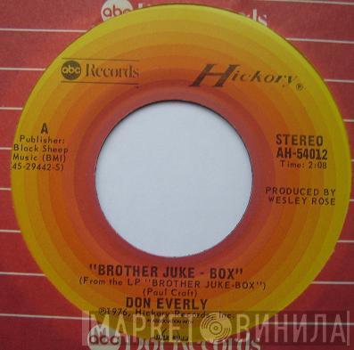  Don Everly  - Brother Juke-Box