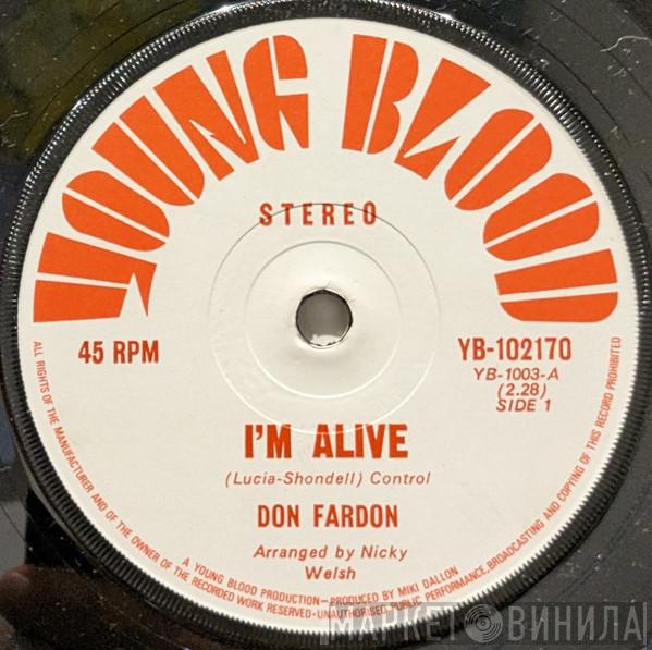  Don Fardon  - I'm Alive