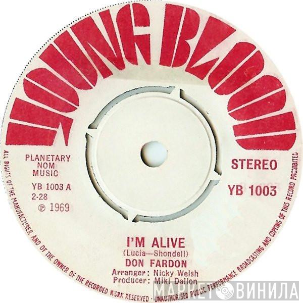  Don Fardon  - I'm Alive