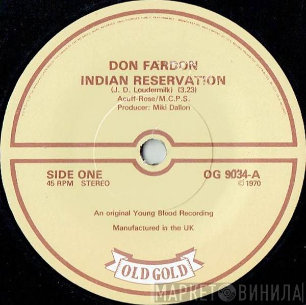 Don Fardon - Indian Reservation / Dreamin' Room