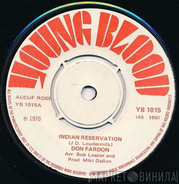  Don Fardon  - Indian Reservation