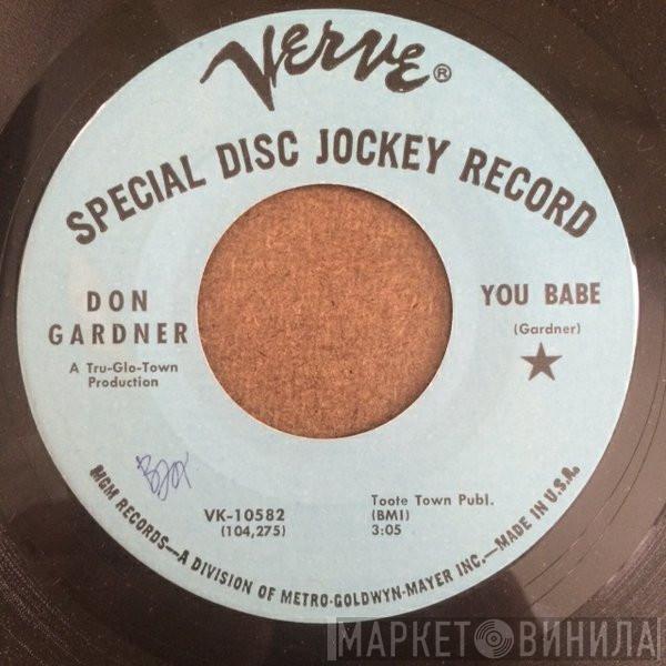 Don Gardner - You Babe / I'm A Practical Guy