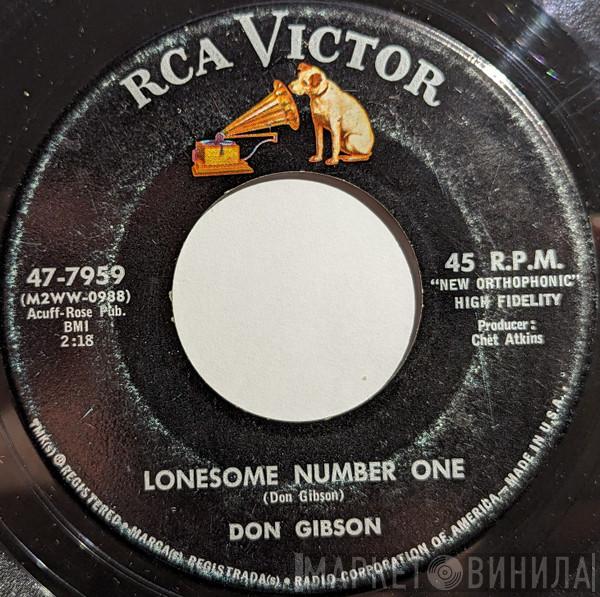 Don Gibson - Lonesome Number One