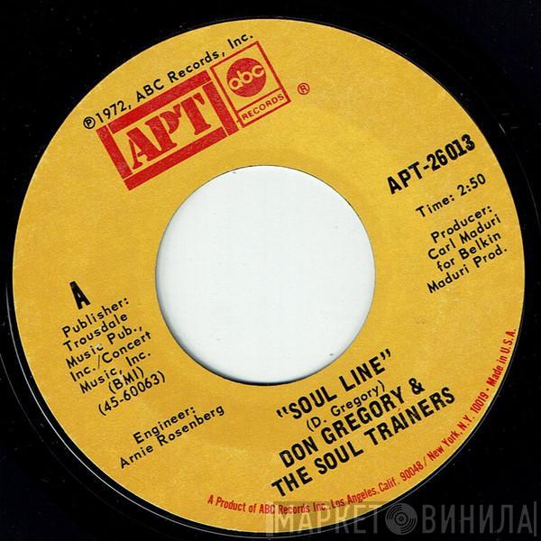  Don Gregory & The Soul Trainers  - Soul Line / Soul Line Instrumental